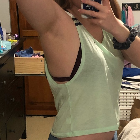 Victoria’s Secret PINK Mint Green Tank Top Small - Picture 2 of 8